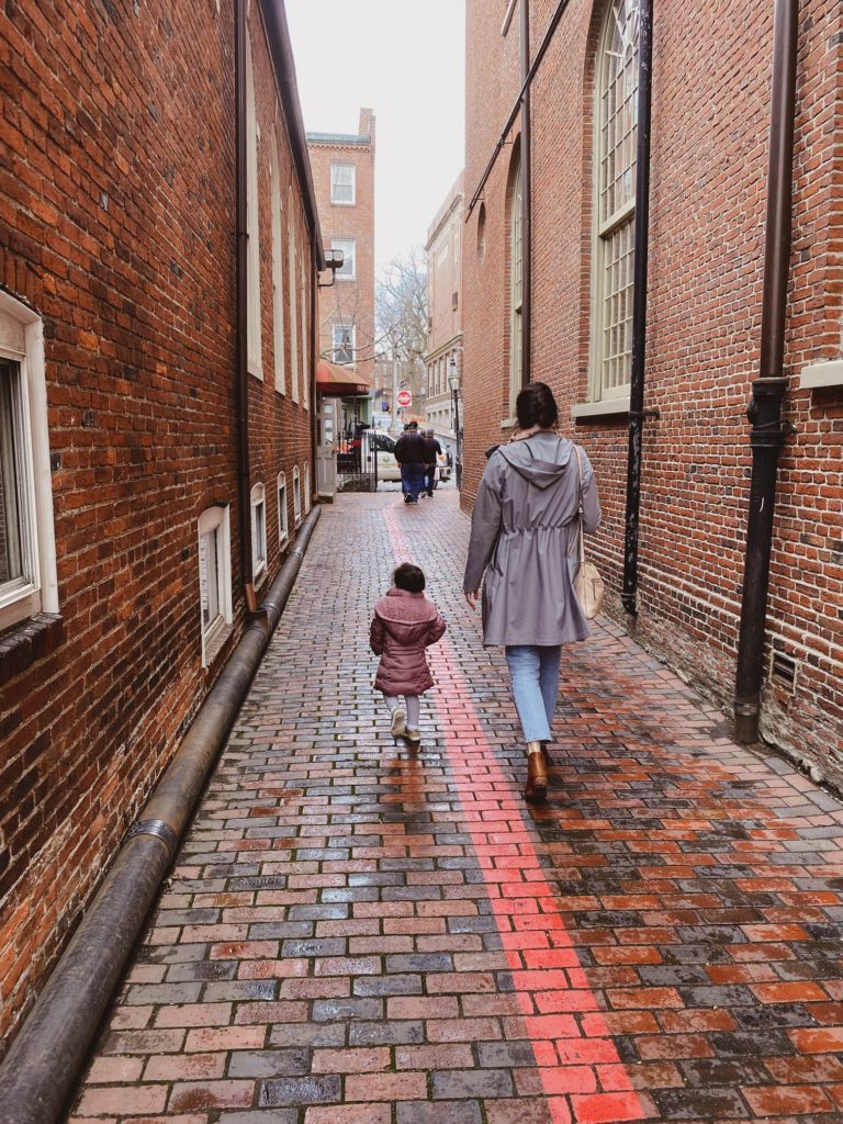 Family day trips in Massachusetts: Freedom Trail in Boston