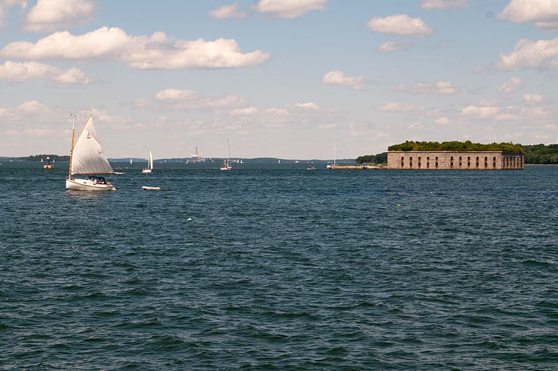 Unique things to do in Portland, Maine Fort Gorges in Portland, Maine