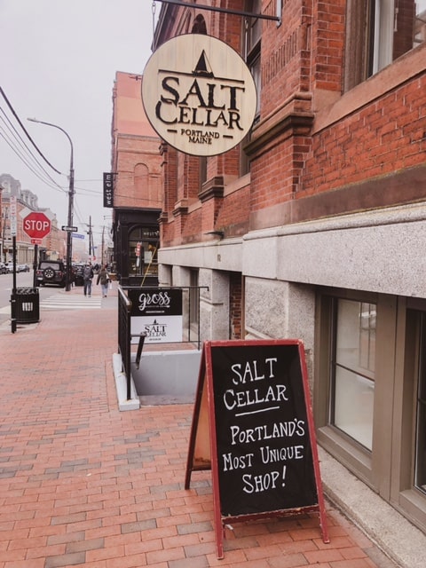Unique things to do in Portland, Maine Salt Cellar shop in Portland, Maine