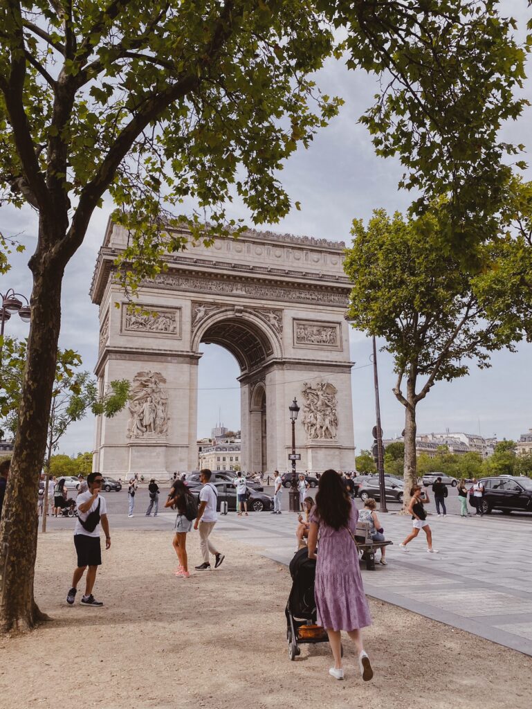 Is Paris stroller-friendly? Exploring the city with a toddler Is Paris stroller-friendly? Arc de Triomphe, Paris