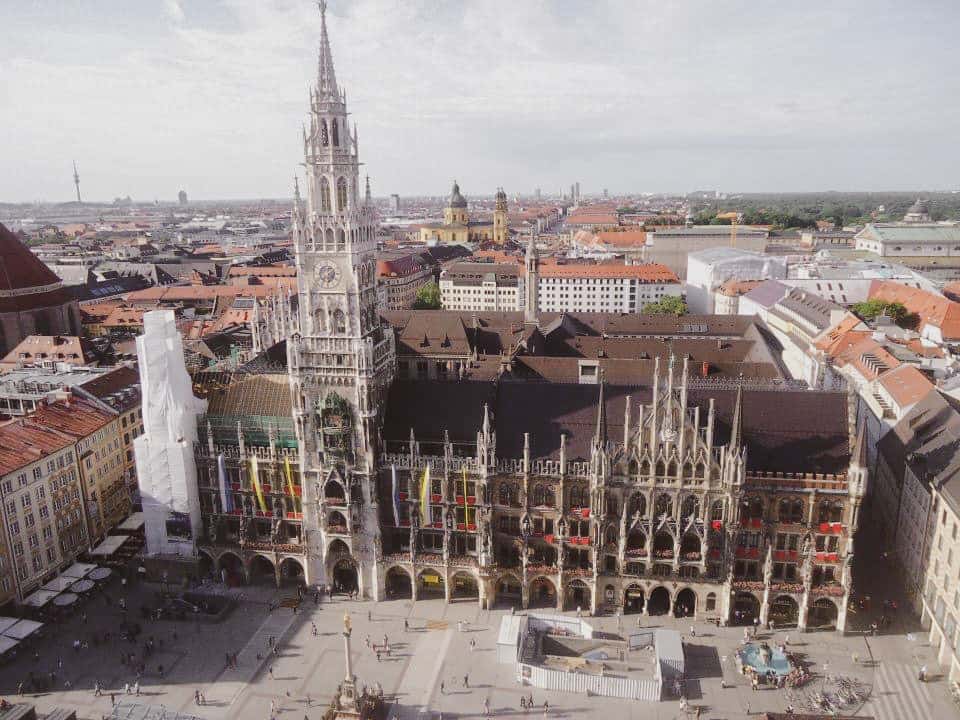 Reasons to visit Germany: Take in the sights of its walkable cities. Pictured here is Marienplatz in Munich.