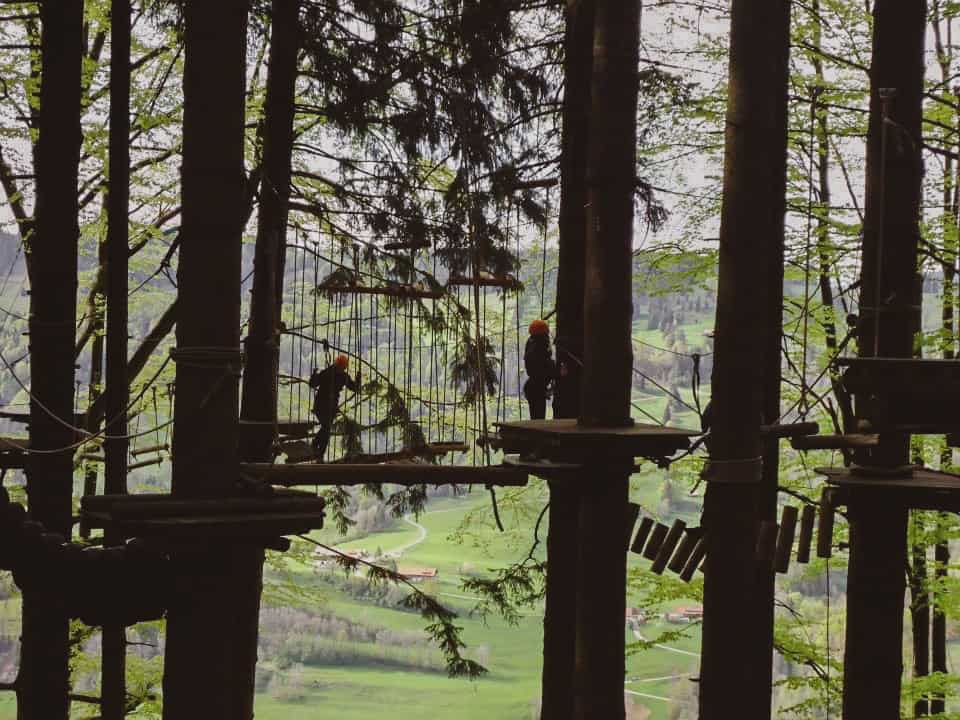 Kletterpark in Germany