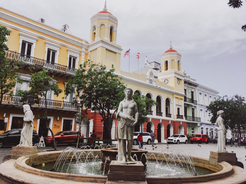 Puerto Rico 10-Day Itinerary: Fountain in Old San Juan