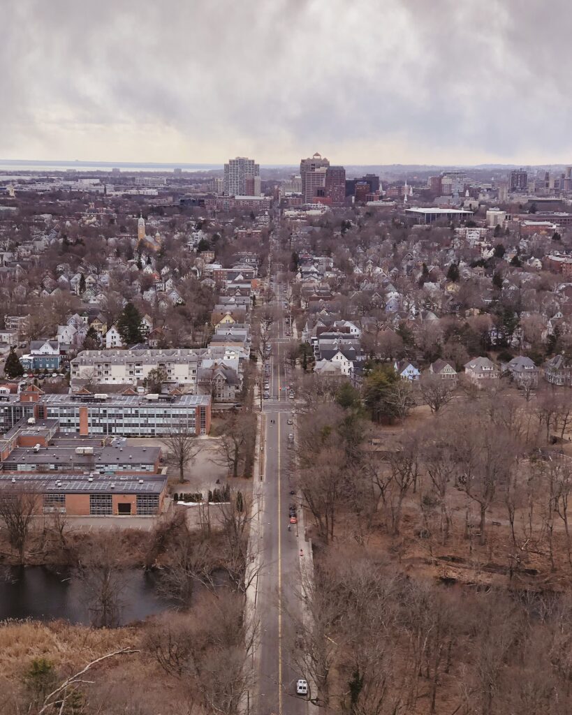 Views from East Rock State Park