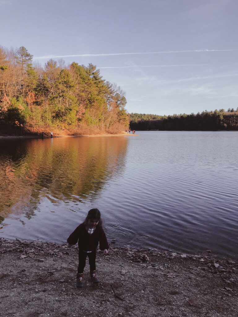 Family day trips in Massachusetts: Walden Pond in Concord