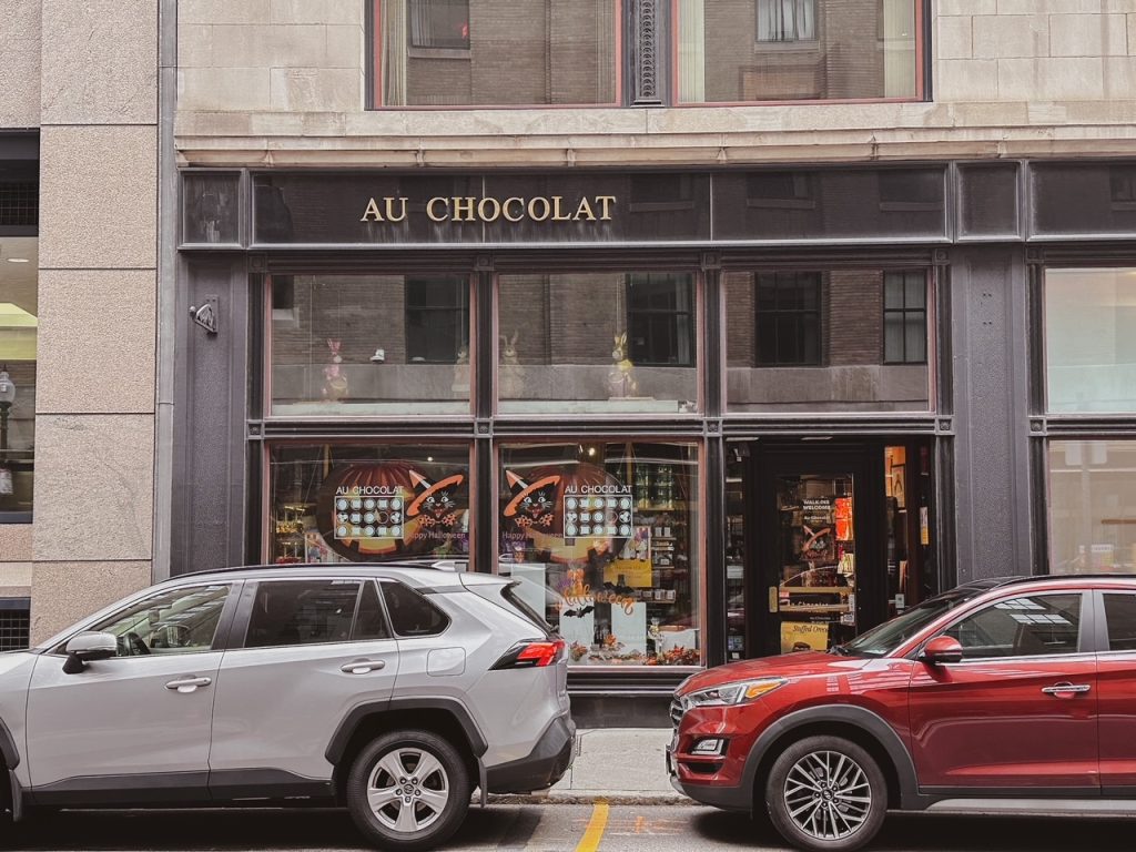 Boston chocolate tours & shops: Au Chocolat