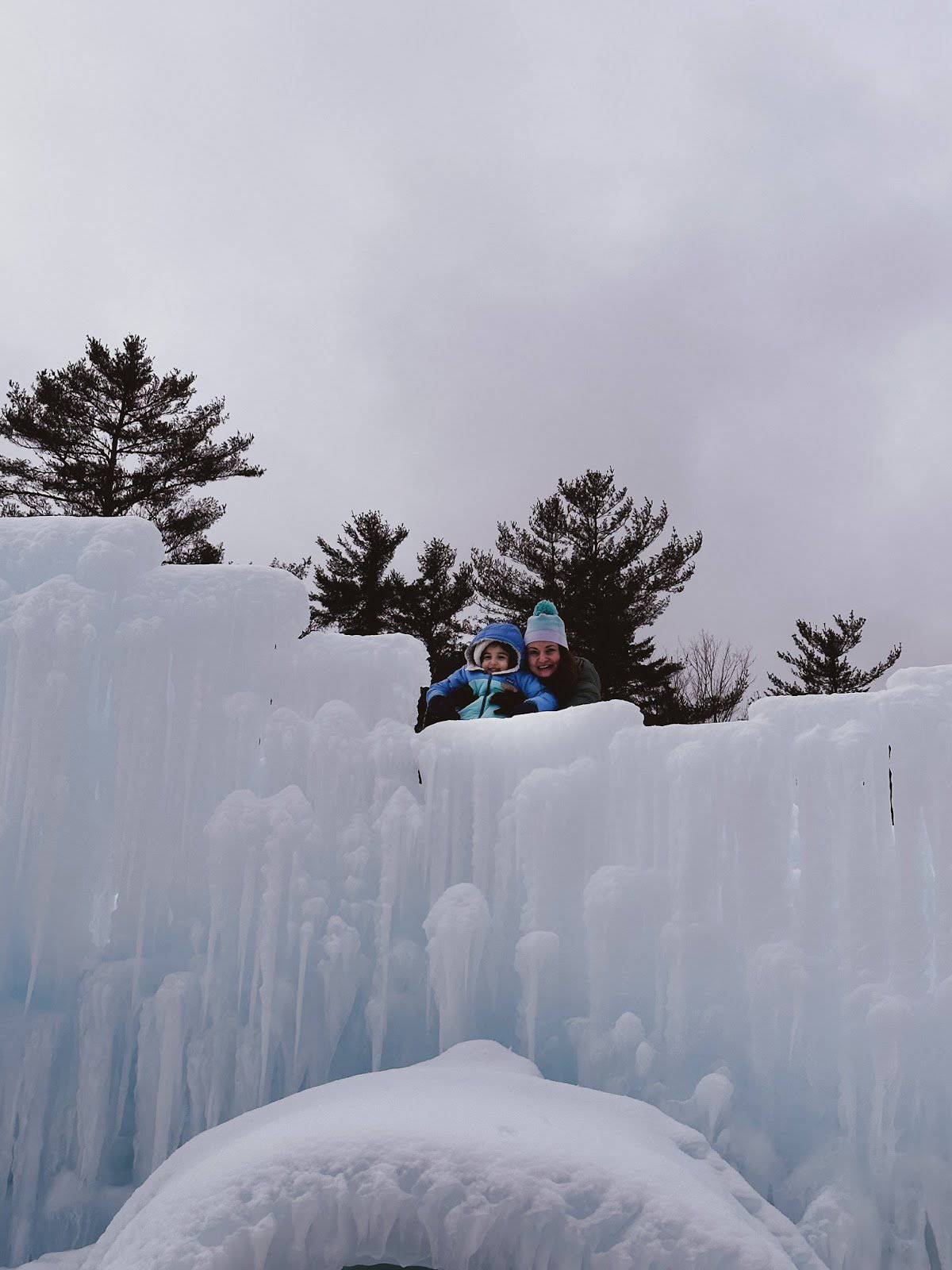 Snow much fun at New Hampshire Ice Castles